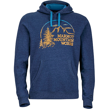 Marmot Halation Hoody-Vintage Navy Heather-Small