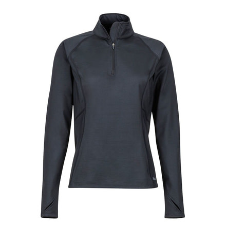 Marmot Heavyweight Nicole 1/2 Zip - Womens, Black, Small, 13200-001-S