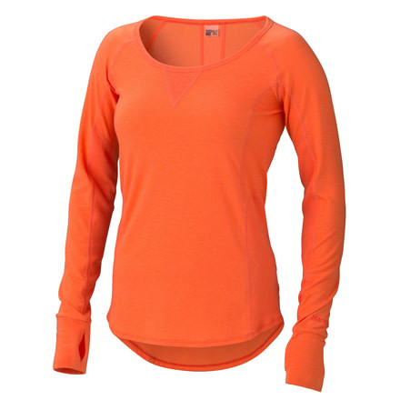 Marmot Helen Long Sleeve Shirt - Women's-Orange Coral-Small