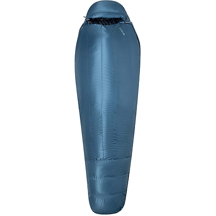 Marmot HiberNest 15 Sleeping Bag, Summer Storm/Thunderhead, LZ, 195115379117