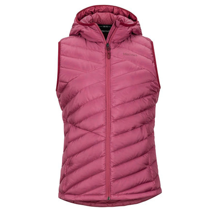 Marmot Highlander Hoody Vest - Womens, Dry Rose, Medium, 79380-7306-M