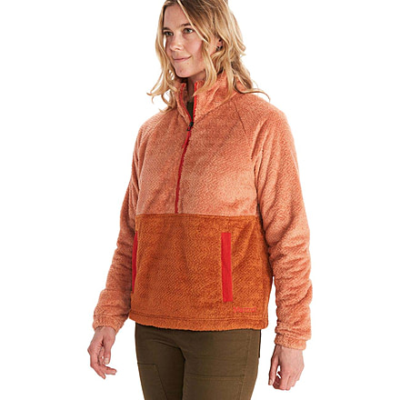 Marmot Homestead Fleece 1/2 Zip - Womens, Rose Gold/Copper, Large, M13227-20746-L