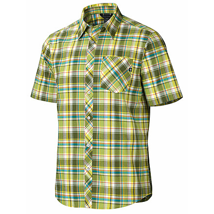 Marmot Homestead Short Sleeve - Men's-Green Envy-Large