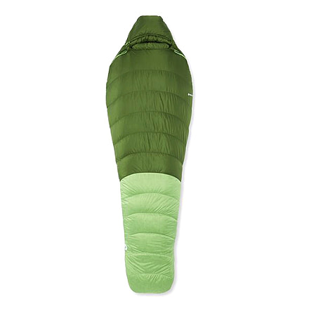 Marmot Hydrogen Sleeping Bag, Long, Foliage/Kiwi, Left Zipper, M14403-21795-LZ