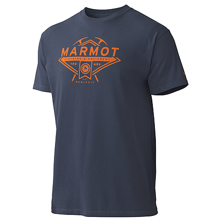 Marmot Ice Axe Short Sleeve Tee - Men's-Twilight-X-Large