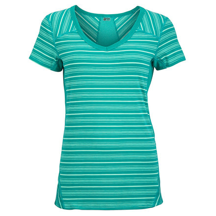 Marmot Julia Short Sleeve Shirt - Women's -Gem Green-Large