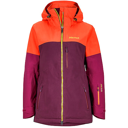 Marmot Jumpturn Jacket - Women's -Poppy/Magenta-Small