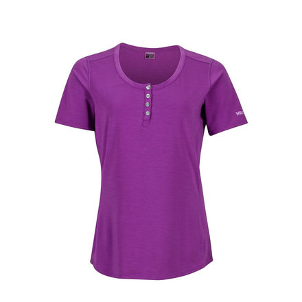 Marmot Kayla Short Sleeve T-Shirt - Womens, Bright Violet, L 48330-6238-L