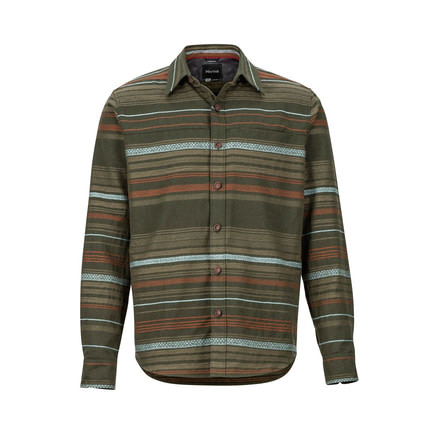 Marmot Keystone Heavy Wt Flannel LS - Mens, Rosin Green, Extra Large, 41990-7764-XL