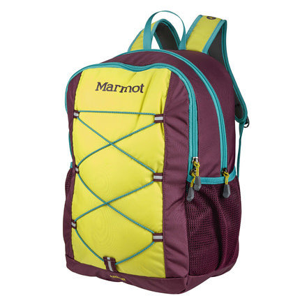 Marmot Kid's Arbor Backpack-Green Spice/Deep Purple