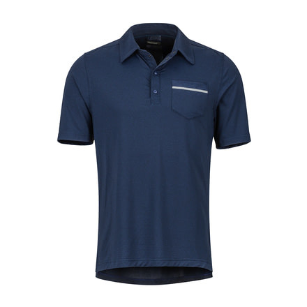 Marmot Laight Polo Short Sleeve - Mens, Arctic Navy, Small, 42360-2975-S
