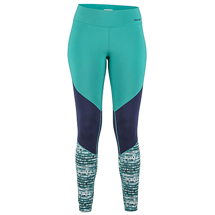 Marmot Lightweight Lana Tight - Womens, Patina Green Painterly Stripe, Small, 13140-8629-S