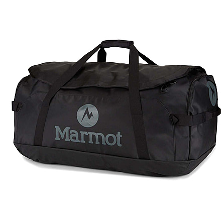 Marmot Long Hauler Duffel Expedition Bag, Black, One Size, 36360-001-ONE