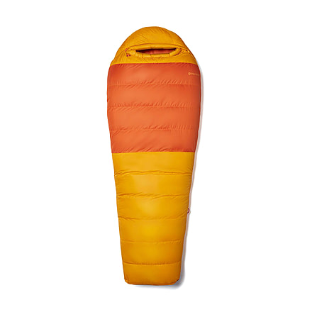 Marmot Lost Coast 5 Sleeping Bags, Golden Sun/Tangelo, Left Zip, Short, M15417-23305-LZ