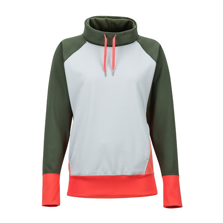 Marmot Marley Long Sleeve - Womens, Bright Steel/Crocodile, Small, 48470-1560-S
