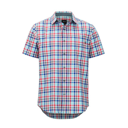 Marmot Meeker Short Sleeve Shirt - Mens, Skyrise, Medium, 44110-3848-M