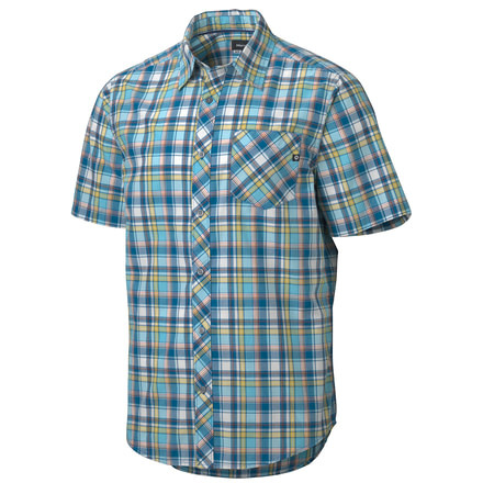 Marmot Mens Cottonwood Short Sleeve Shirt,Peak Blue,Medium MAR1175-PB-MD