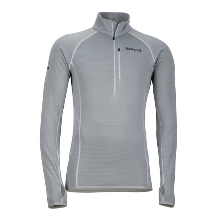 Marmot Men's Monarch 1/2 Zip Grey Storm XL 900305-1620-XL