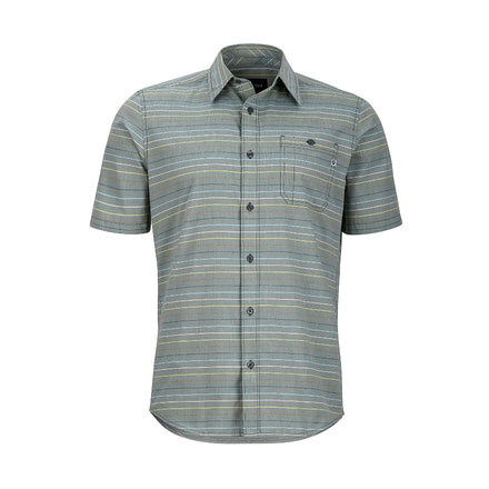 Marmot Mens Pismo Short Sleeve Shirt, Urban Army, S, 53830-4619-Urban Army-S