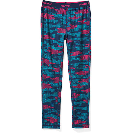 Marmot Midweight Harrier Tight - Boys, Arctic Navy Haze Camo, Large, 10490-1984-L