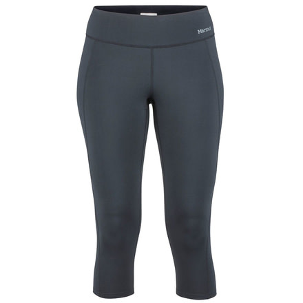 Marmot Midweight Meghan Capri - Womens, Black, L, 13180-001-L