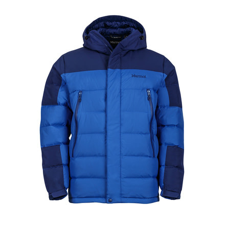 Marmot Mountain Down Jacket - Men's, Dark Cerulean/Arctic Navy, Large 71640-3691-L