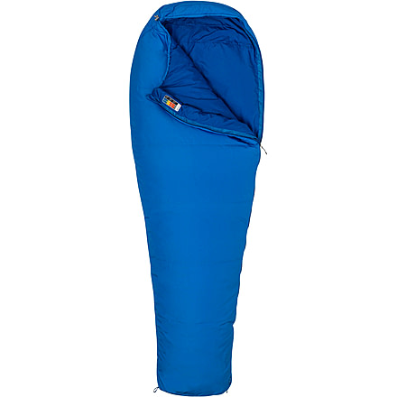Marmot NanoWave 25 Sleeping Bag-Cobalt Blue-Long-Left