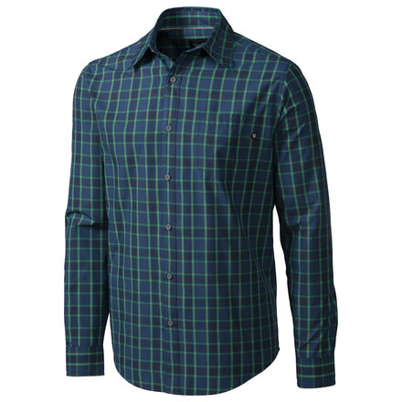 Marmot Narrows Long Sleeve Shirt - Men's-Blue Night-Small