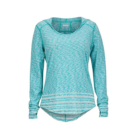 Marmot Natasha Burnout Hoody, Crystal Green, XL, 58610-4012-XL