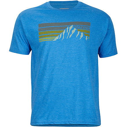 Marmot Norse Tee Short Sleeve - Men's -Royal Heather-Small