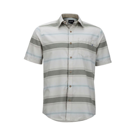 Marmot Notus Short Sleeve Shirt - Mens, Light Khaki, L 44350-7040-L