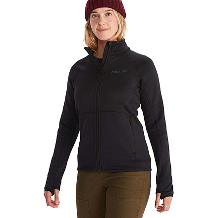 Marmot Olden Polartec Jacket - Womens, Black, Large, M13185-001-L