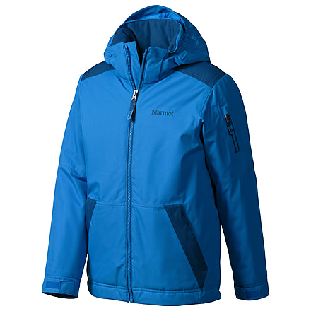Marmot Outer Limits Jacket - Boys-Cobalt Blue/Blue Night-Small