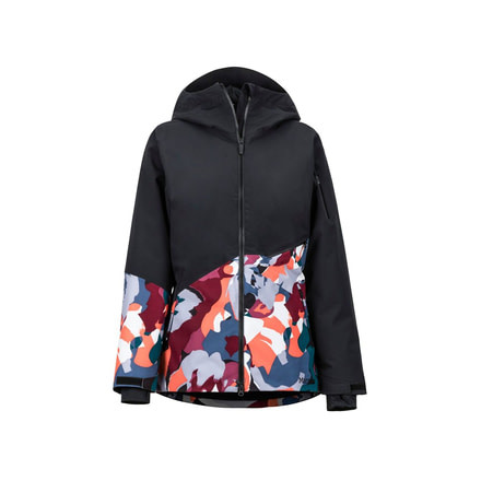Marmot Pace Jacket - Womens, Black/Multi Pop Camo, Small, 79700-1578-S