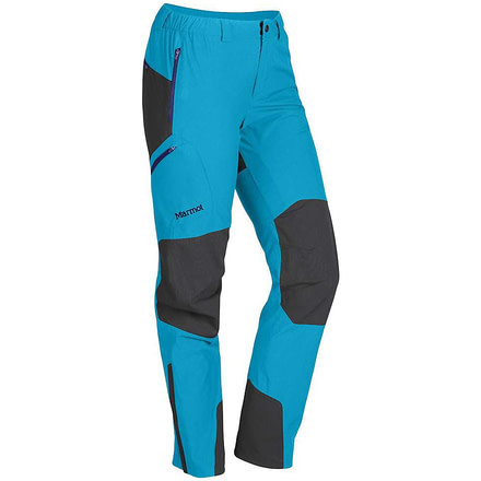 Marmot Pingora Pant - Womens-Blue Sea/Black-Regular Inseam-8 291022