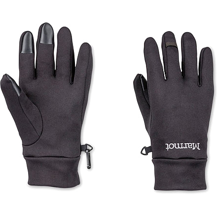 Marmot Power Stretch Connect Glove - Mens, Black, Extra Large, 11650-001-XL
