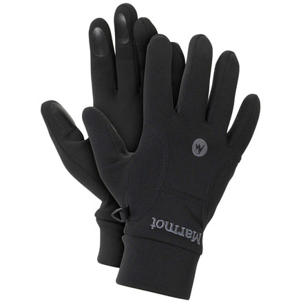 Marmot Power Stretch Connect Glove - Mens, Black, Large, 11650-Black-L-DEMO
