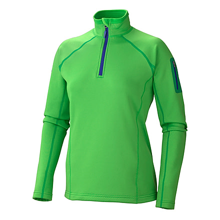 Marmot Power Stretch Half Zip - Women's-Large-Bright Grass