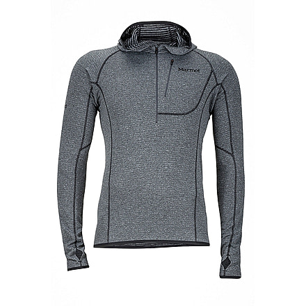 Marmot Powertherm 1/2 Zip - Men's, Black, Medium 84570-001-M