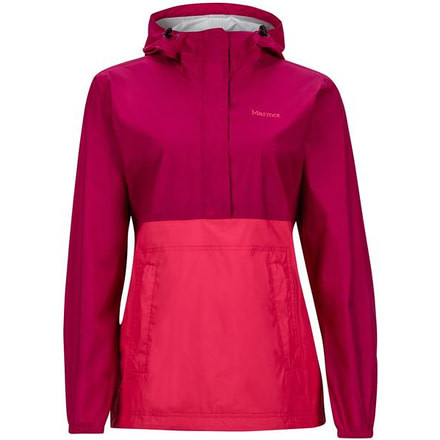 Marmot PreCip Anorak Jacket - Womens, Sangria/Hibiscus, M, 49580-6988-M