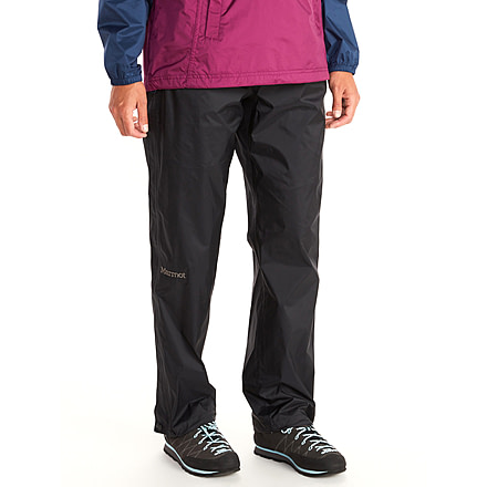 Marmot PreCip Eco Full Zip Pant - Womens, Short, Black, S, M15875-001S