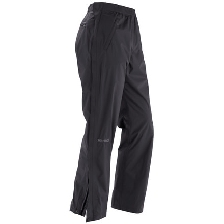Marmot Precip Full Zip Pant Clearance - Women's - Black M Regula