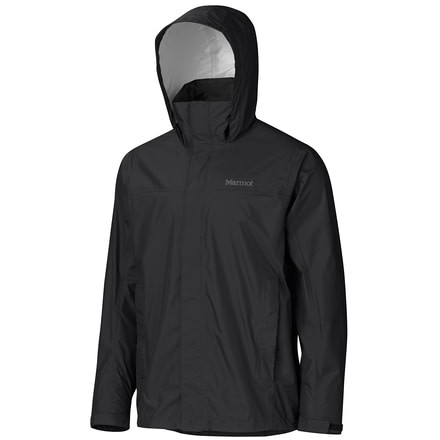 Marmot Precip Jacket Tall - Mens-Black-X-Large