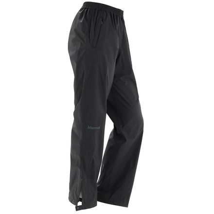 Marmot Precip Pant - Womens-Black-Regular Inseam-Large