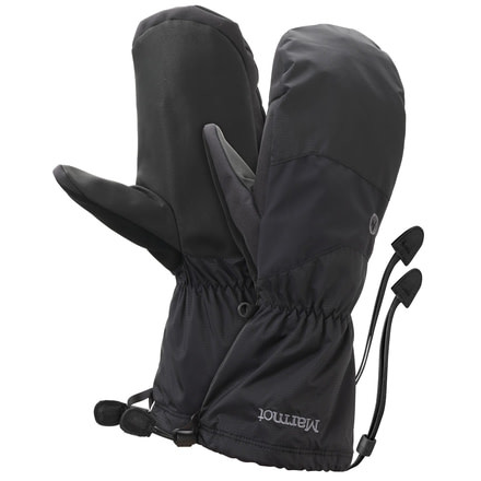 Marmot PreCip Shell Mitt - Mens, Black, Extra Small, 17160-001-XS
