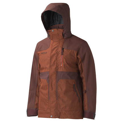 Marmot Mens Rail Jacket,Dark Rust,Medium MAR1093-DR-MD