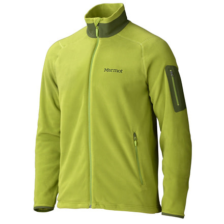 Marmot Reactor Full Zip Jacket - Men's-Medium-Green Lichen
