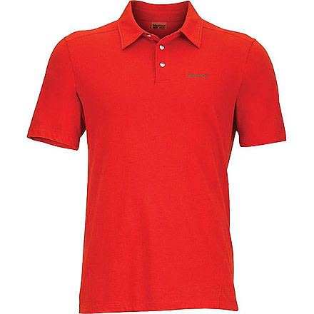 Marmot Reyes Polo SS, Team Red, M, 54600-6278-M