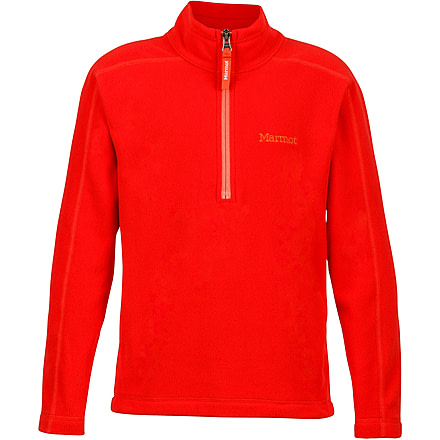 Marmot Rocklin 1/2 Zip - Girl's-Red Apple-Medium