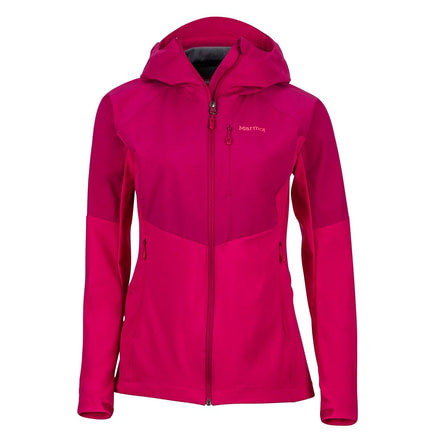Marmot Rom Softshell Jacket - Womens, Sangria, M 85370-6119-M
